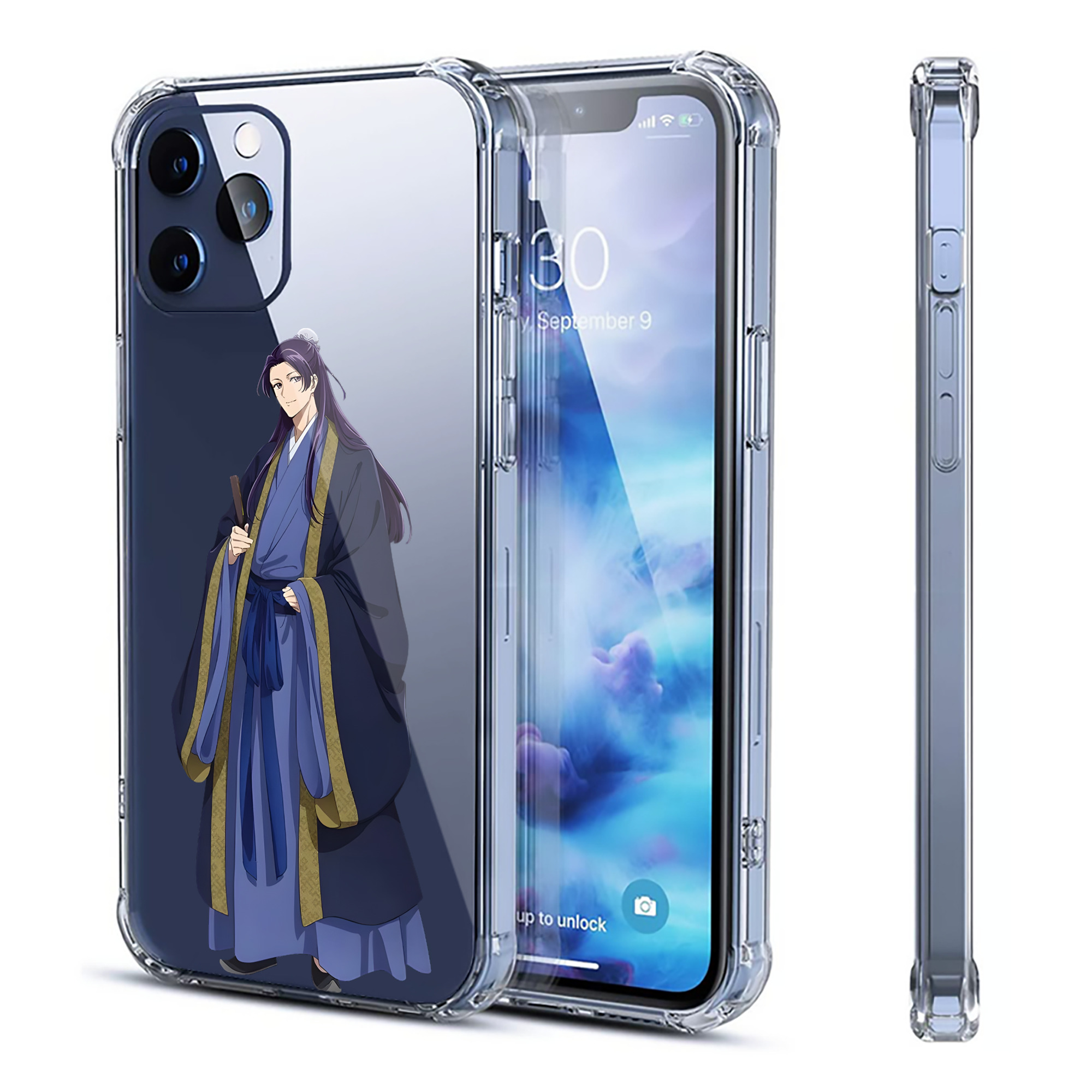（画像用） 薬屋のひとりごと The Apothecary Diaries 【iPhone 12シリーズ対応】透明スマホケース（クリアソフトケース）